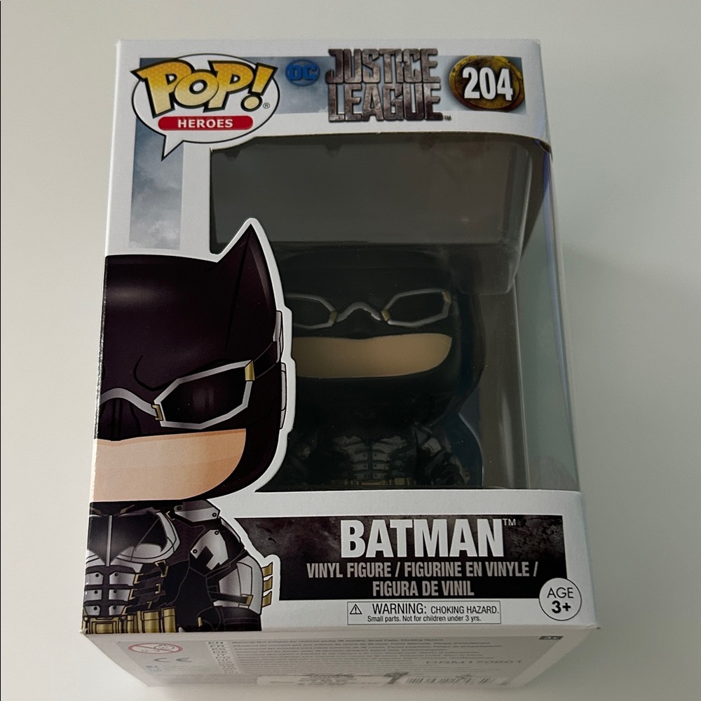 Funko Pop! Heroes Batman Justice League Black and Gray Vinyl Figure